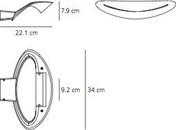 MESMERI LED Wandleuchte - 2