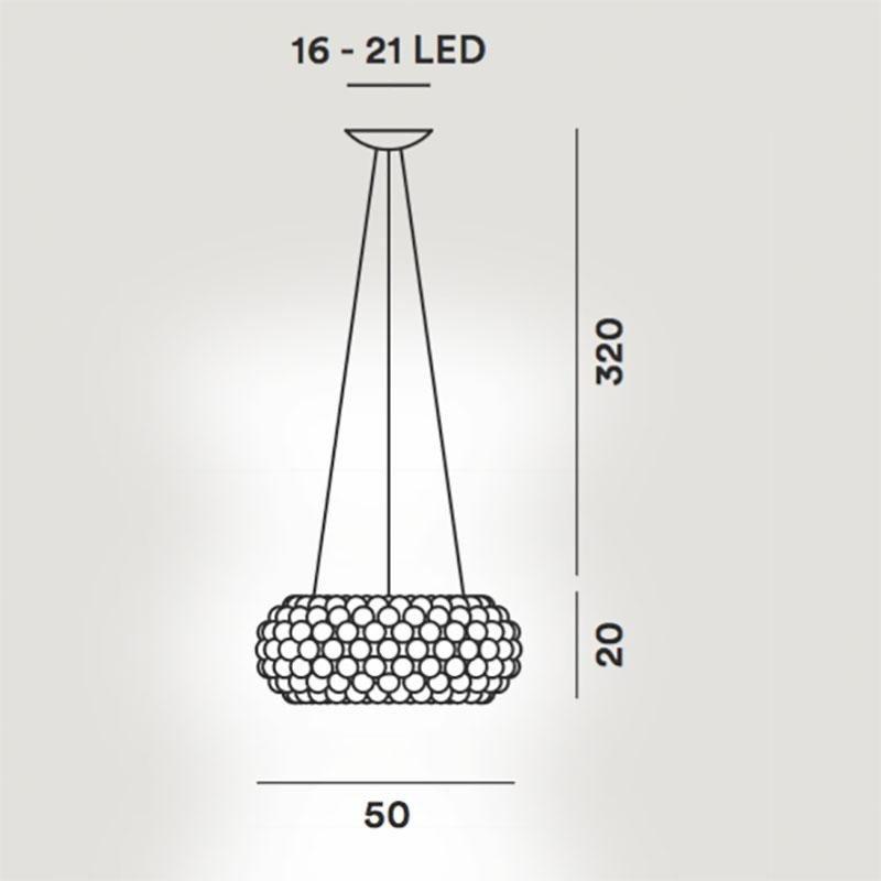 CABOCHE PLUS SOSPENSIONE Pendelleuchte - 3