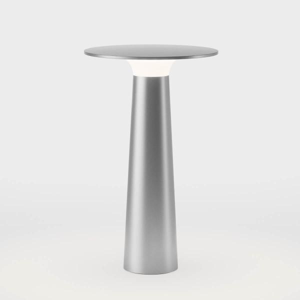 LIX FROZEN SILVER Akku Tischleuchte