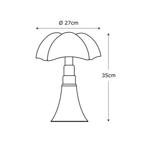 MINIPIPISTRELLO LED Tischleuchte - 2