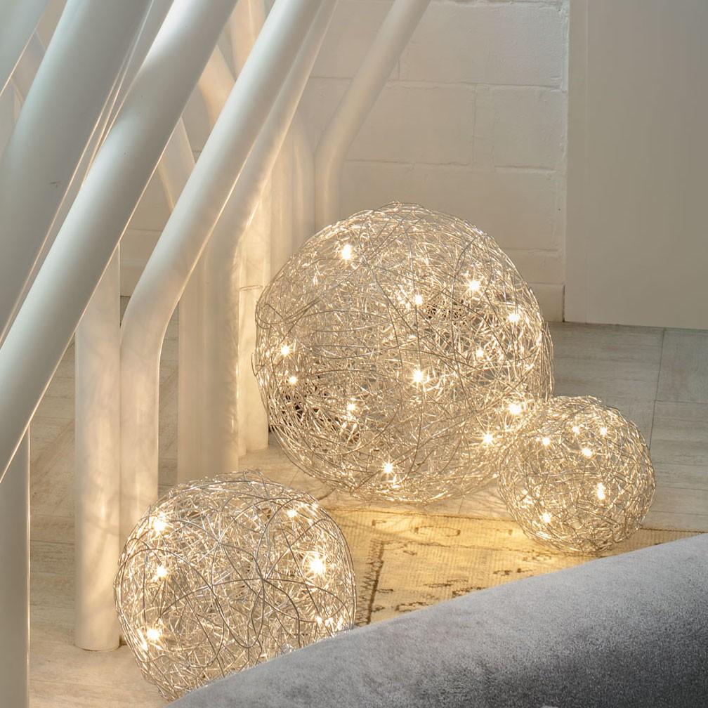 FIL DE FER F LED Tisch- und Bodenleuchte