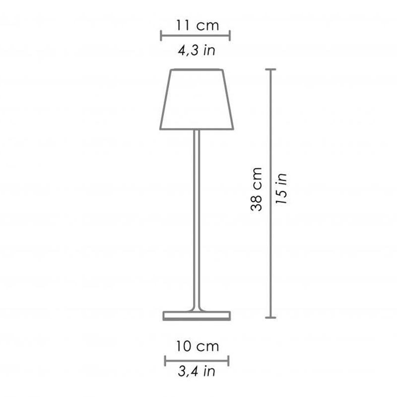 POLDINA PRO Akku Tischleuchte - 5