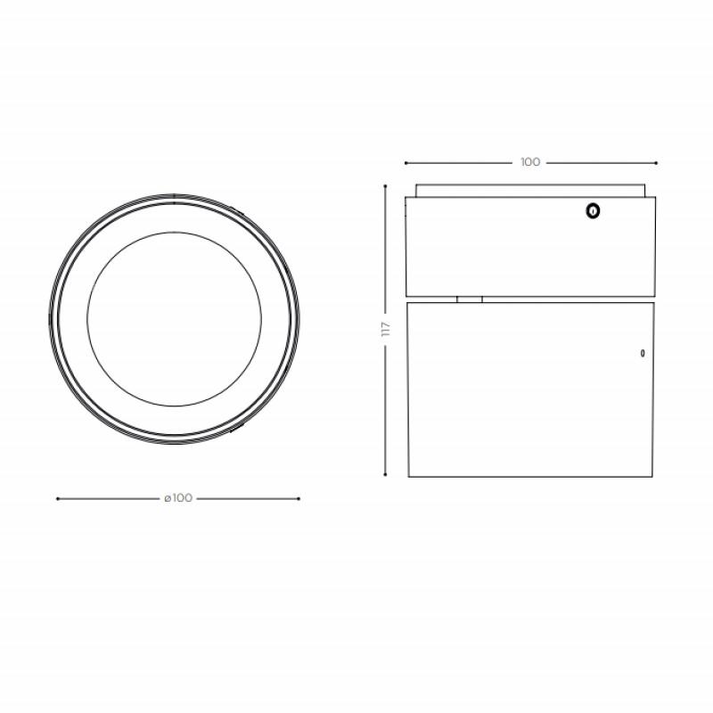 PRO R Aussenwand- und Deckenstrahler - 3