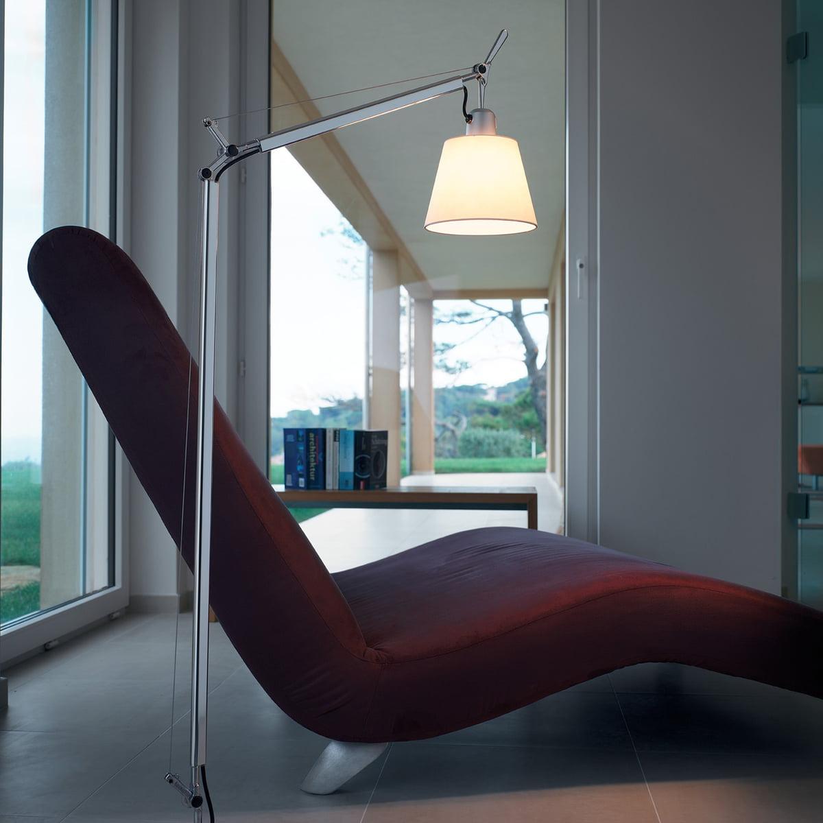 TOLOMEO BASCULANTE FLOOR Retrofit Lese- Stehleuchte