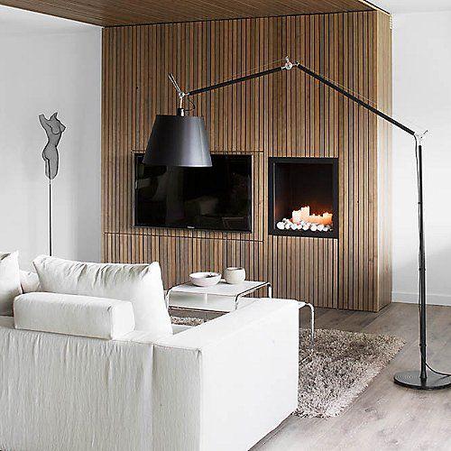 TOLOMEO MEGA FLOOR BLACK Steh- und Bogenleuchte