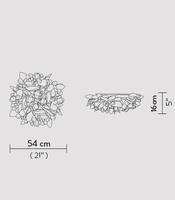 VELI FOLIAGE Wand- und Deckenleuchte - 2